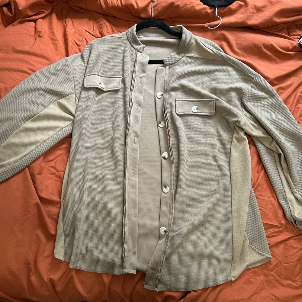 going out over jacket